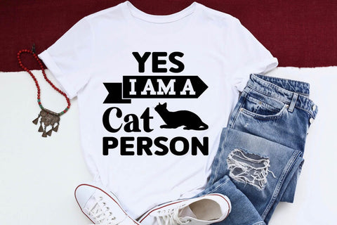 Yes I am a Cat Person-01 SVG Angelina750 