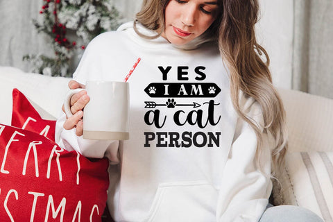 Yes i am a cat person-01 SVG Angelina750 
