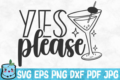 Yes Please SVG MintyMarshmallows 