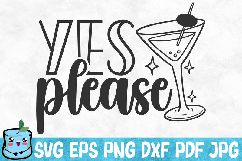 Yes Please SVG MintyMarshmallows 