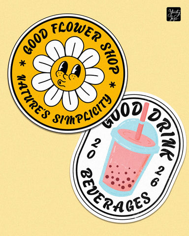 YJ Coco Swash: A Playful & Groovy Retro Serif Font Font Yenty Jap Creative 