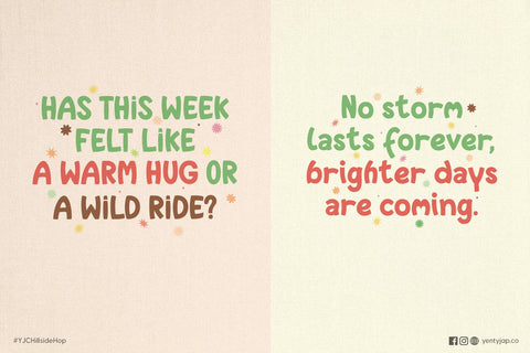 YJC Hillside Hop - A Fun & Bouncy Handwritten Font Font Yenty Jap Creative 
