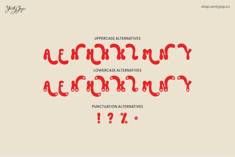 YJC JellyJam - A Chunky, Groovy, Retro Font Font Yenty Jap Creative 