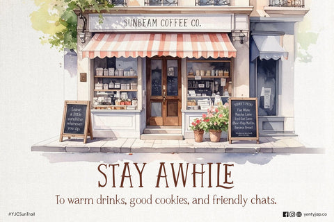 YJC Sun Trail - A Warm Rustic Handwritten Font for Branding & Crafts Font Yenty Jap Creative 