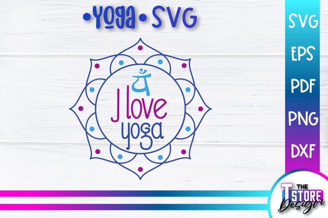 Yoga Quotes SVG Design | Sport SVG | Meditation Quotes | SVG File v.1 SVG The T Store Design 