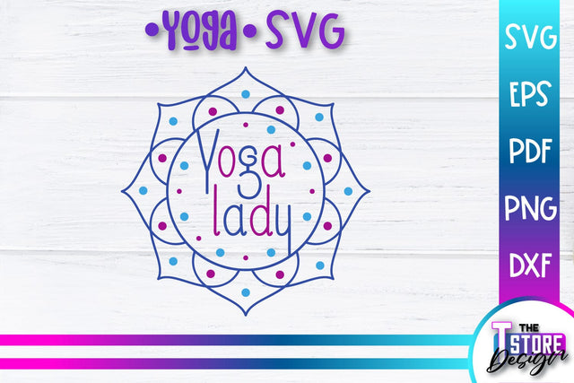 Yoga Quotes SVG Design | Sport SVG | Meditation Quotes | SVG File v.1 SVG The T Store Design 
