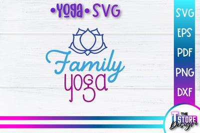 Yoga Quotes SVG Design | Sport SVG | Meditation Quotes | SVG File v.1 SVG The T Store Design 