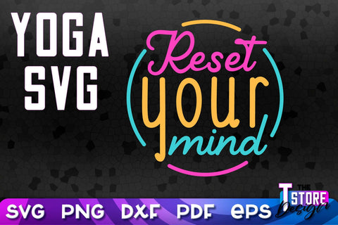 Yoga Quotes SVG Design | Sport SVG | Meditation Quotes | SVG File v.2 SVG The T Store Design 