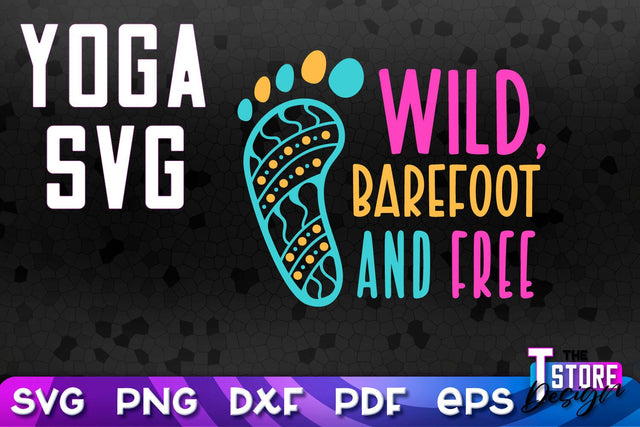 Yoga Quotes SVG Design | Sport SVG | Meditation Quotes | SVG File v.2 SVG The T Store Design 