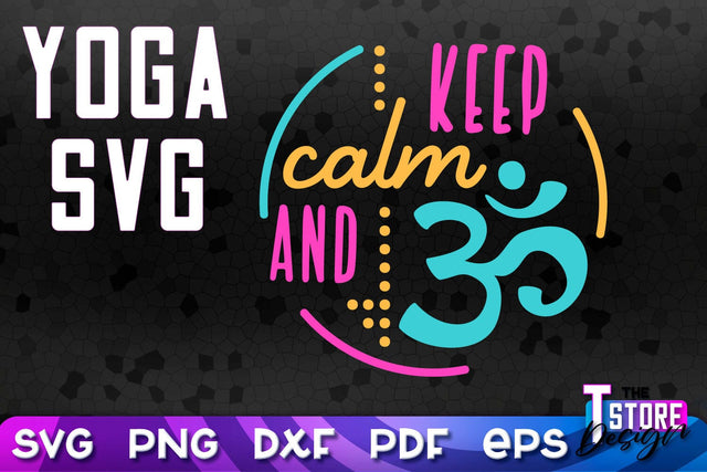 Yoga Quotes SVG Design | Sport SVG | Meditation Quotes | SVG File v.2 SVG The T Store Design 