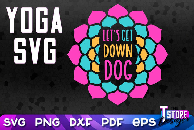Yoga Quotes SVG Design | Sport SVG | Meditation Quotes | SVG File v.2 SVG The T Store Design 