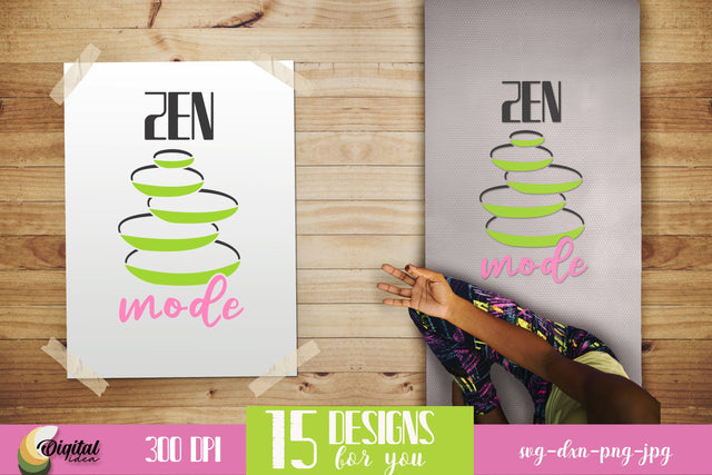 Yoga SVG. Meditation. Yoga Quote SVG SVG Evgenyia Guschina 