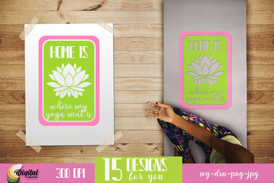Yoga SVG. Meditation. Yoga Quote SVG SVG Evgenyia Guschina 