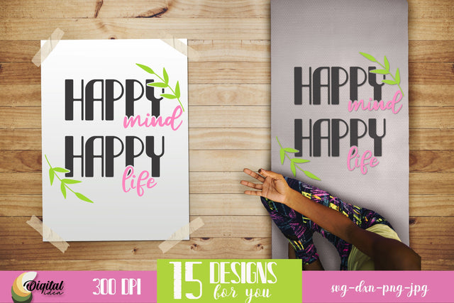 Yoga SVG. Meditation. Yoga Quote SVG SVG Evgenyia Guschina 