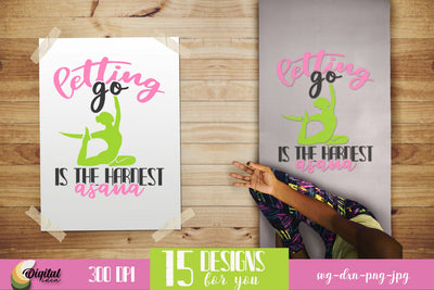Yoga SVG. Meditation. Yoga Quote SVG SVG Evgenyia Guschina 
