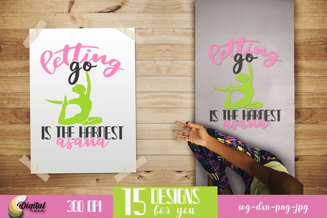 Yoga SVG. Meditation. Yoga Quote SVG SVG Evgenyia Guschina 