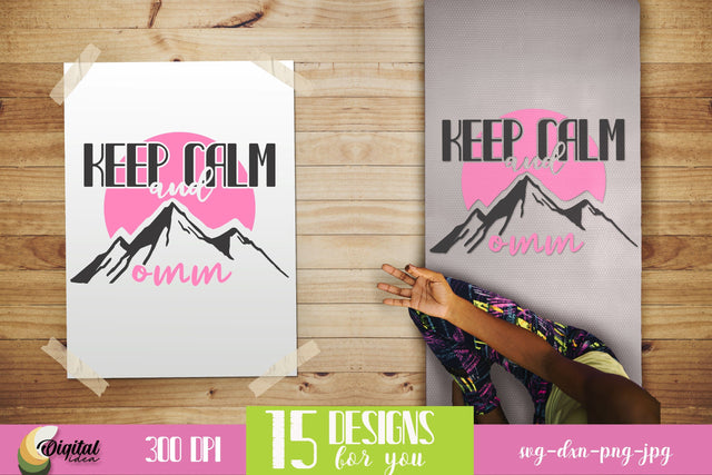 Yoga SVG. Meditation. Yoga Quote SVG SVG Evgenyia Guschina 