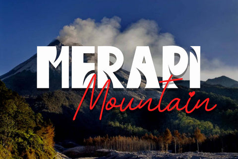 Yogyakarta Indonesia Font Prasetya Letter 