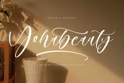 Yohabeauty - Modern Handwritten Font Font Letterena Studios 