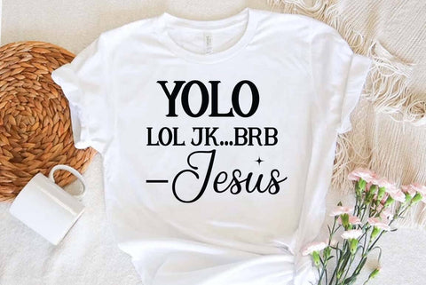 YOLO Jesus SVG PNG, Easter Quote Design SVG FiveStarCrafting 