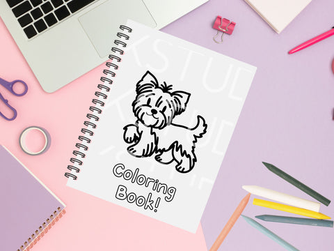 Yorkshire Terrier SVG Design Set SVG HalieKStudio 