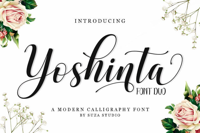 Yoshinta Font Suza Studio 