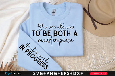You are allowed to be both Sleeve SVG Design, Mother's Day Sleeve SVG SVG Regulrcrative 