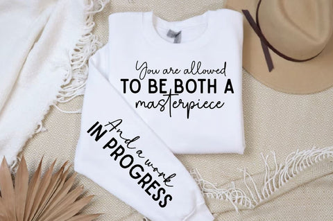 You are allowed to be both Sleeve SVG Design, Mother's Day Sleeve SVG SVG Regulrcrative 