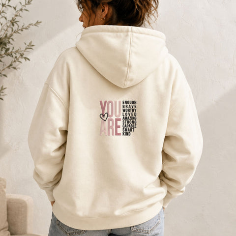 You Are Enough Machine Embroidery Design – Positive Affirmation Inspirational Embroidery File Embroidery/Applique DESIGNS PatternFeed8 