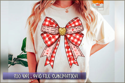 You Are Loved Coquette Valentine Png Sublimation Sublimation Shetara Begum 