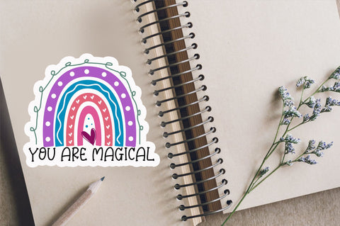 You are magical Sticker Design Sublimation Regulrcrative 