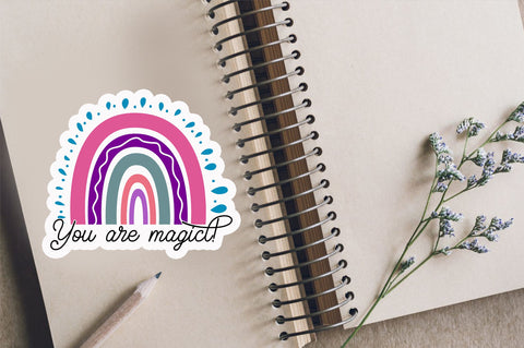 You are magical Sticker Design Sublimation Regulrcrative 