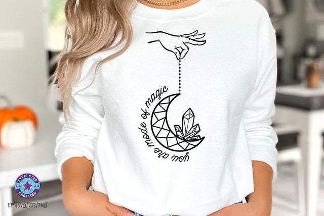 You are mode of magic, Wildflower, Celestial SVG SVG FiveStarCrafting 