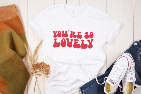 You Are so Lovely, Retro Valentine's Day SVG SVG CraftLabSVG 