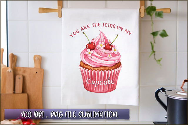 You are the icing on my cupcake Sublimation Sublimation Shetara Begum 