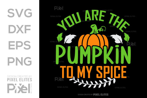 You Are The Pumpkin To My Spice SVG Thanksgiving Bundle Happy Autumn Hello Fall Thanksgiving Quote PET 00940 SVG ETC Craft 