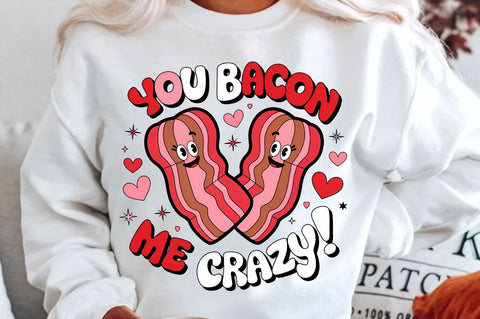 You bacon me crazy Sublimation T-Shirt Design Sublimation Regulrcrative 