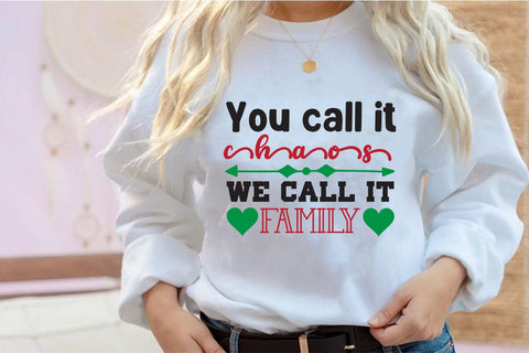 You call it chaos we call it family SVG Angelina750 