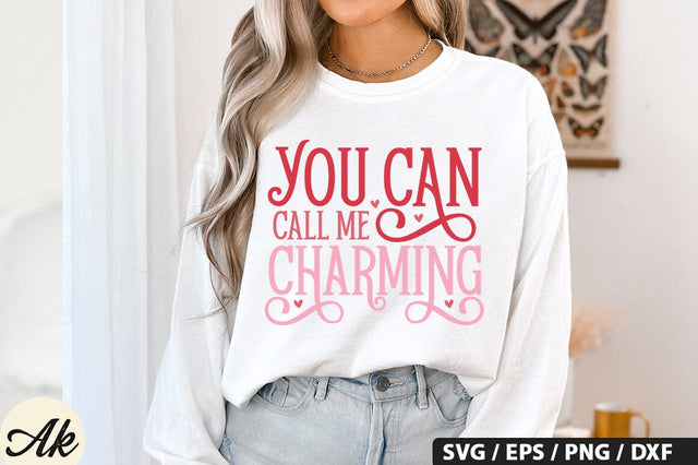 You can call me charming SVG Design SVG akazaddesign 