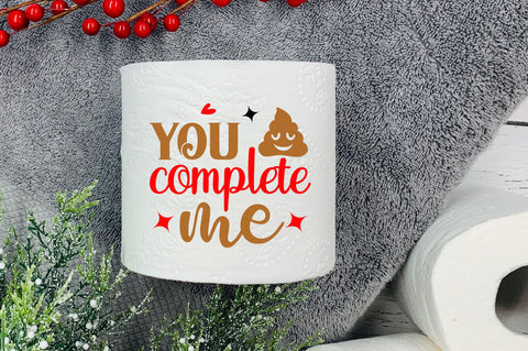 You complete me Svg Design SVG Regulrcrative 