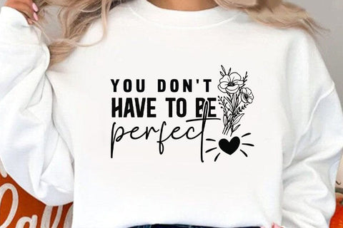 You dont have to be perfect SVG Angelina750 