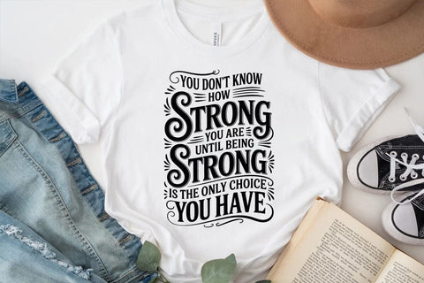 You don't know how strong you are SVG Angelina750 
