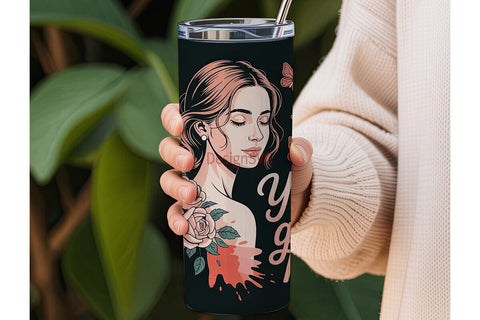 You Got This Floral Tumbler Wrap Sublimation DesignSVG 