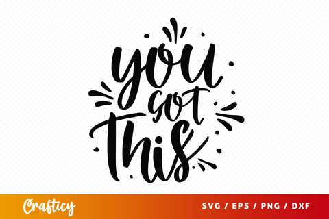 You got This Mug SVG Design SVG Designangry 