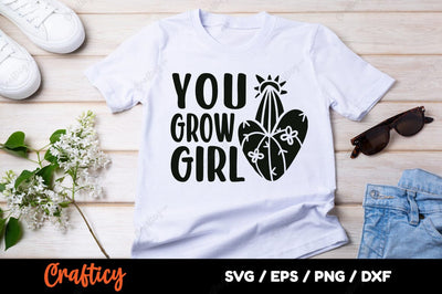 You grow girl SVG Design SVG Designangry 