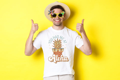 You Had Me at Aloha - Retro Summer Sublimation Sublimation CraftLabSVG 