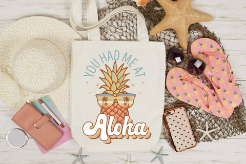 You Had Me at Aloha - Retro Summer Sublimation Sublimation CraftLabSVG 
