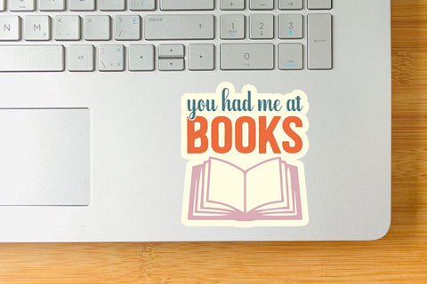 You Had Me At Books SVG Angelina750 