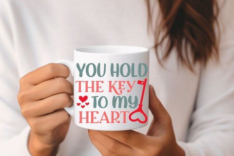 You hold the key to my heart svg Design SVG Regulrcrative 