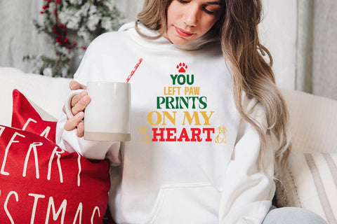 You Left Paw Prints On My Heart SVG Angelina750 